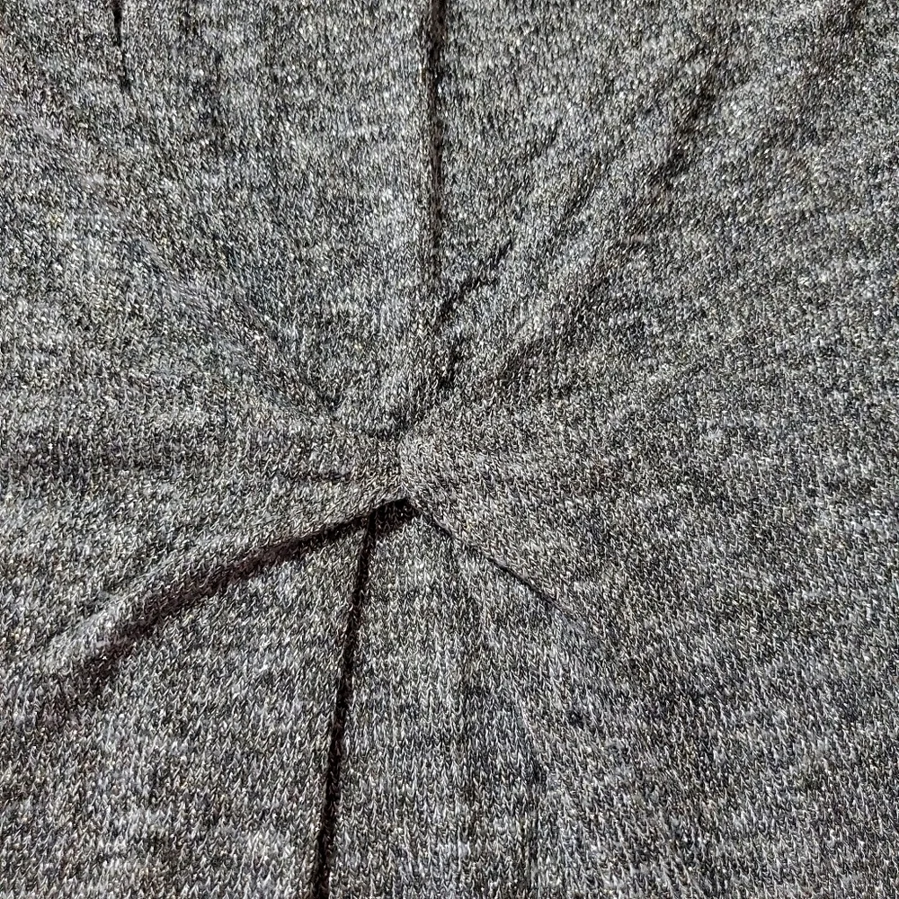 Forever 21 + Sparkle Glitter Knit Top Silver and Gold - Picture 7 of 8